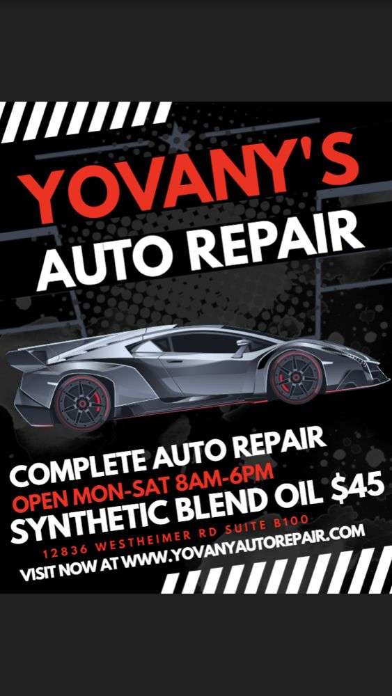 Yovanys Auto Repair | 12836 Westheimer Rd B100, Houston, TX 77077, USA | Phone: (832) 781-4350