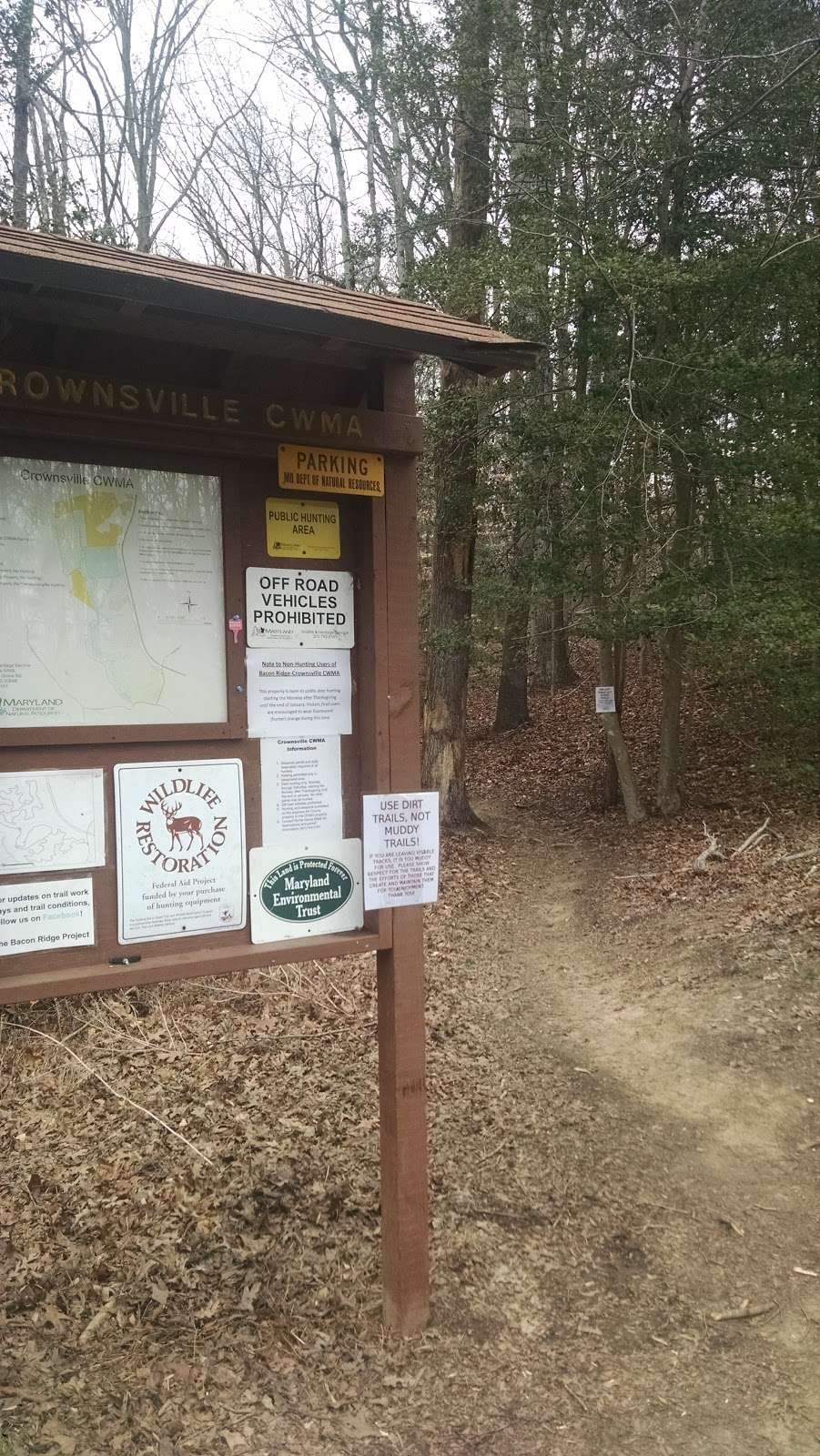 Bacon Ridge Trailhead | 1801 Hawkins Rd, Annapolis, MD 21401