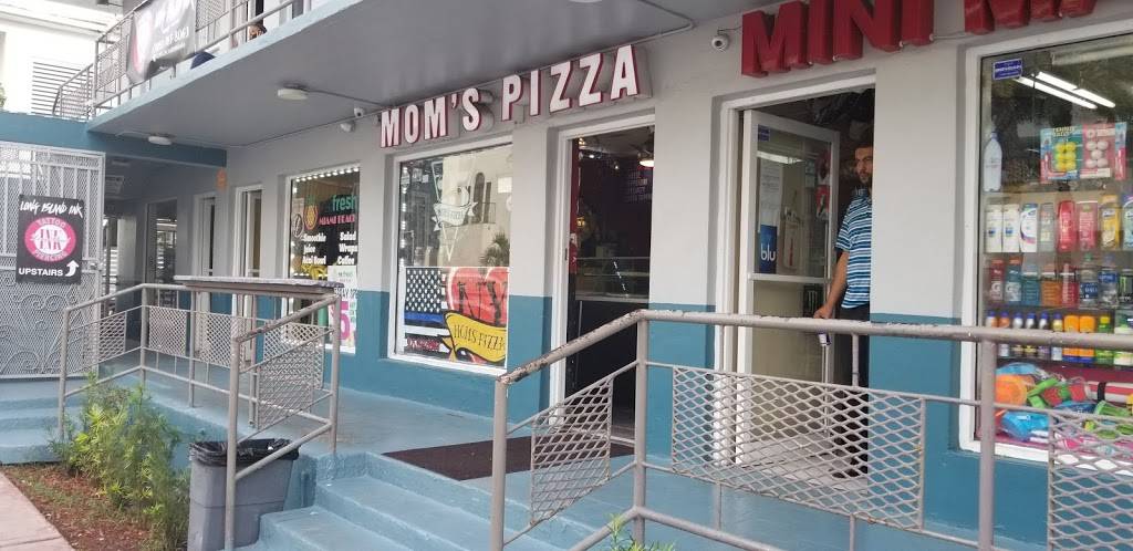 Moms New York Pizza | 1059 Collins Ct # 106, Miami Beach, FL 33139, USA | Phone: (305) 397-8844