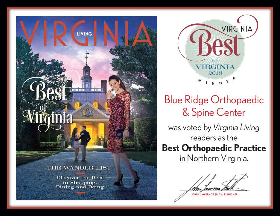 Blue Ridge Orthopaedic & Spine Center, Gainesville location | Gainesville Medical Center, 14370 Lee Hwy, Suite 102, Gainesville, VA 20155 | Phone: (703) 743-2814