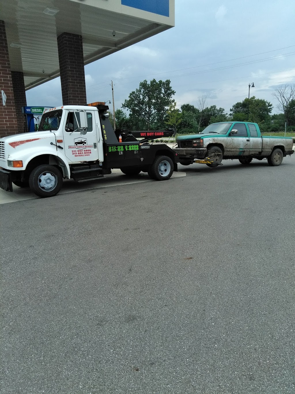 Miracle Towing & Recovery | 10800 Arend Rd, Martinsville, IN 46151, USA | Phone: (317) 992-6806