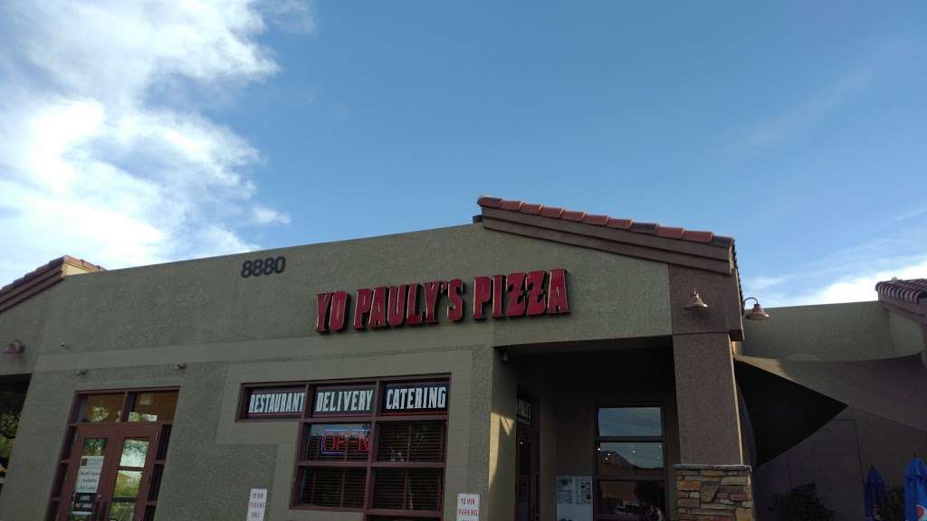 Yo Paulys New York Pizza Co. | 8880 E Vía Linda Ste 200, Scottsdale, AZ 85258, USA | Phone: (480) 451-4400