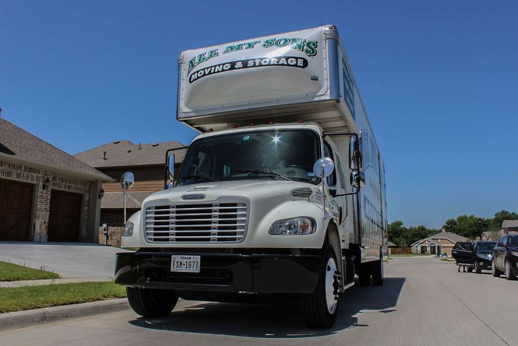 All My Sons Moving & Storage | 15150 Tradesman, San Antonio, TX 78249, USA | Phone: (210) 966-8293