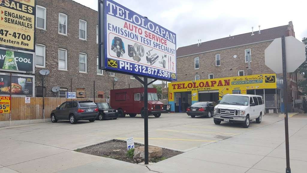 Teloloapan Auto Service Emission Test Specialist | 1857 S Western Ave, Chicago, IL 60608, USA | Phone: (312) 877-5361