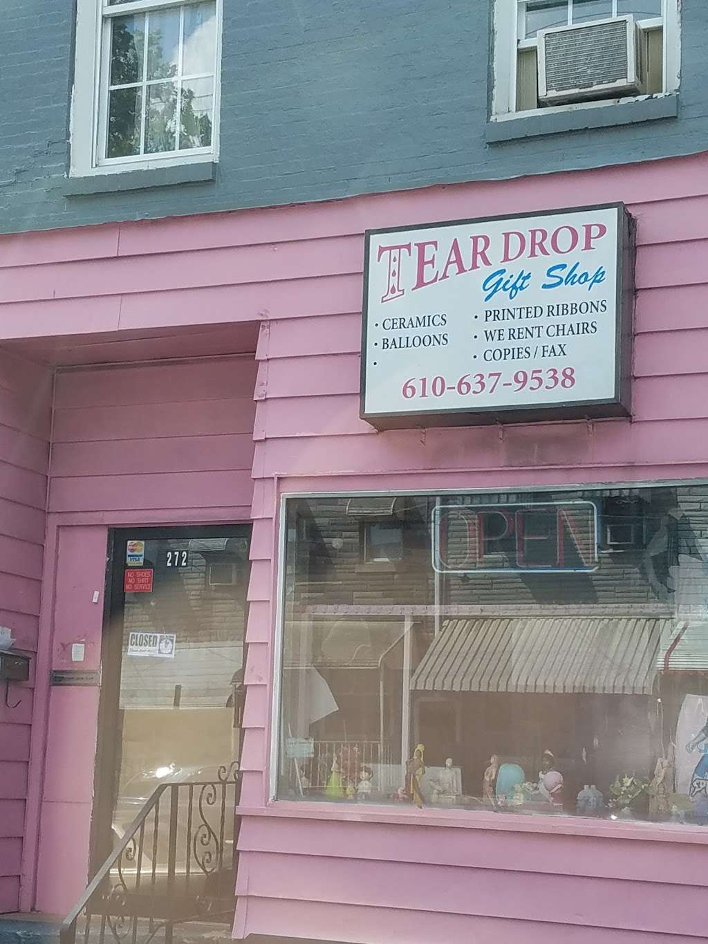 Tear Drop Gift Shop | 272 S 9th St, Reading, PA 19602, USA | Phone: (610) 637-9538