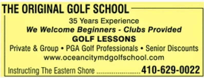 Original Golf School Inc | 9122 Libertytown Rd, Berlin, MD 21811, USA | Phone: (410) 629-0022