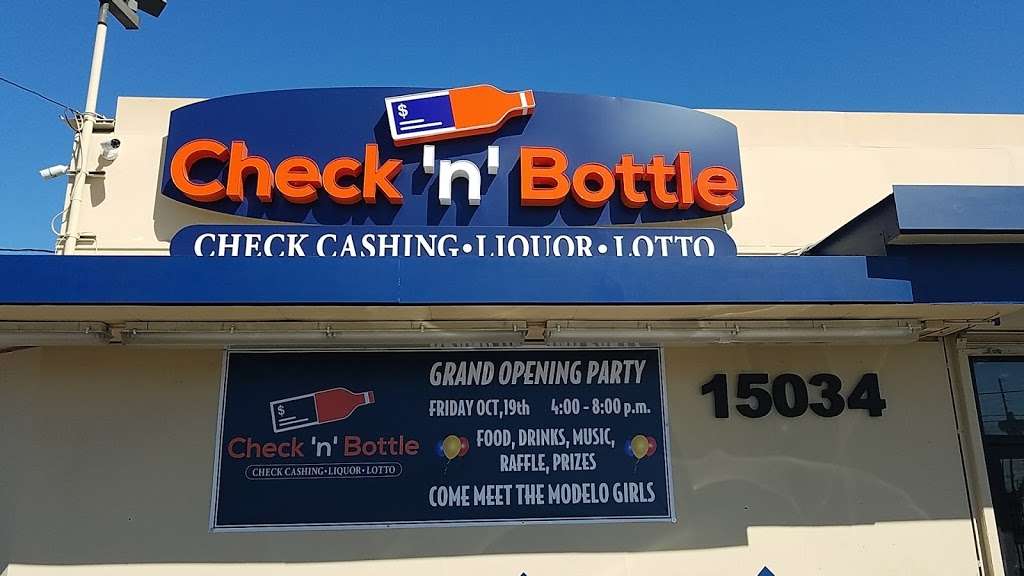 Check n Bottle | 15034 S Avalon Blvd, Gardena, CA 90248, USA | Phone: (310) 329-4292