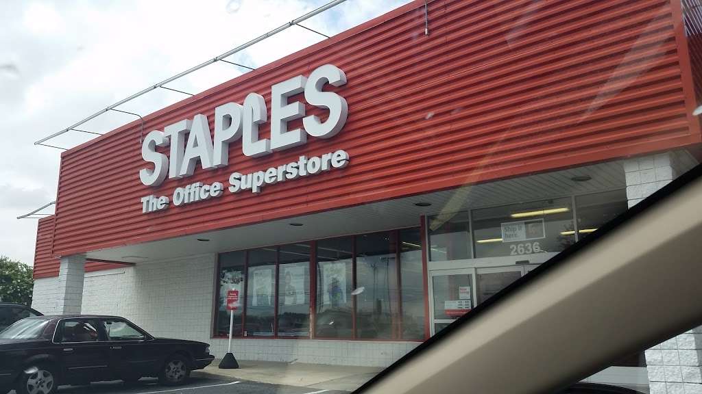 Staples | 2636 N Salisbury Blvd, Salisbury, MD 21801, USA | Phone: (410) 548-9141