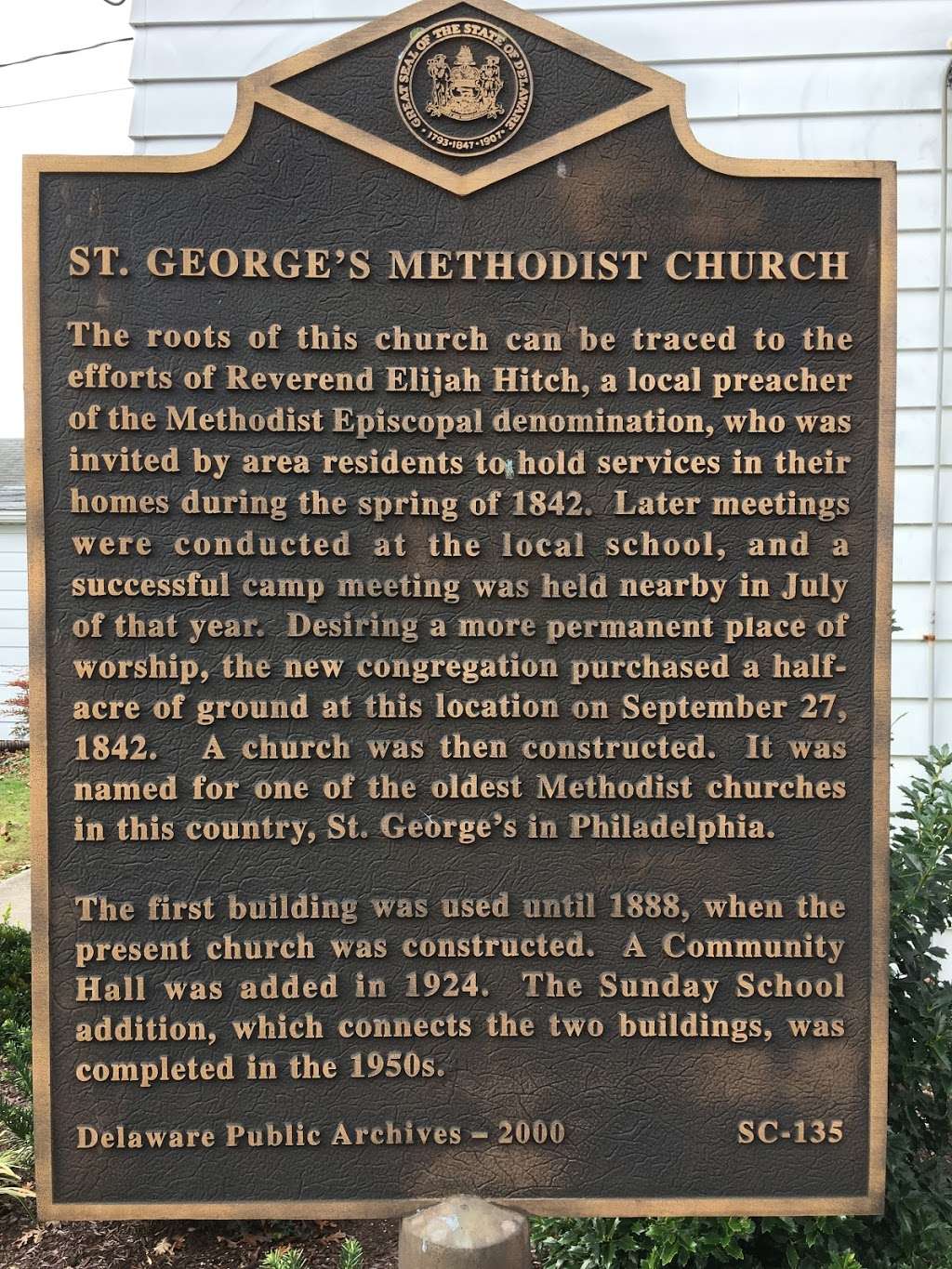 Saint George Church | Delmar, DE 19940, USA