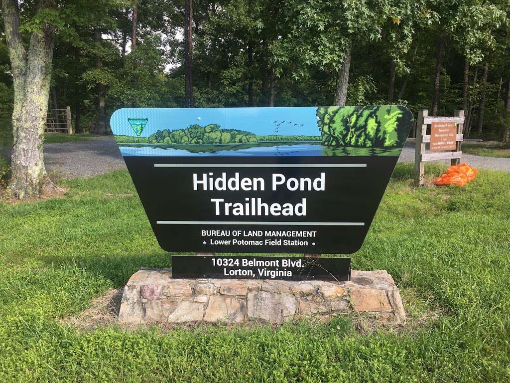 Hidden Pond Trailhead | 10776 Belmont Blvd, Lorton, VA 22079, USA