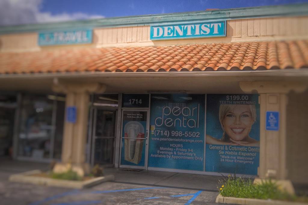 Pearl Dental | 1714 N Tustin St, Orange, CA 92865, USA | Phone: (714) 998-5502