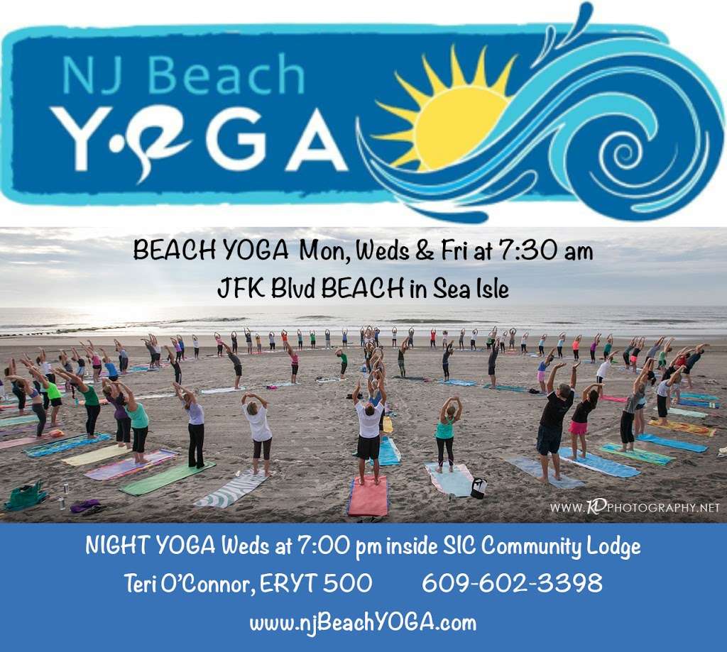 NJ Beach Yoga | 300 John F Kennedy Blvd, Sea Isle City, NJ 08243 | Phone: (609) 602-3398