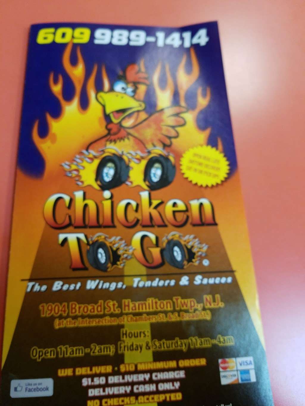 Chicken to Go | 1904 S Broad St, Trenton, NJ 08610, USA | Phone: (609) 989-1414