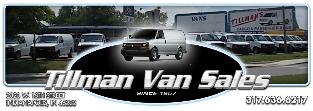 TILLMAN VAN SALES | 2323 W 16th St, Indianapolis, IN 46222, USA | Phone: (317) 636-6217