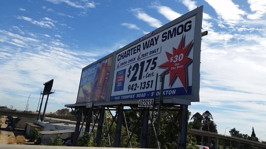 Charter Way Smog | 1449 French Camp Turnpike, Stockton, CA 95206, USA | Phone: (209) 942-1351