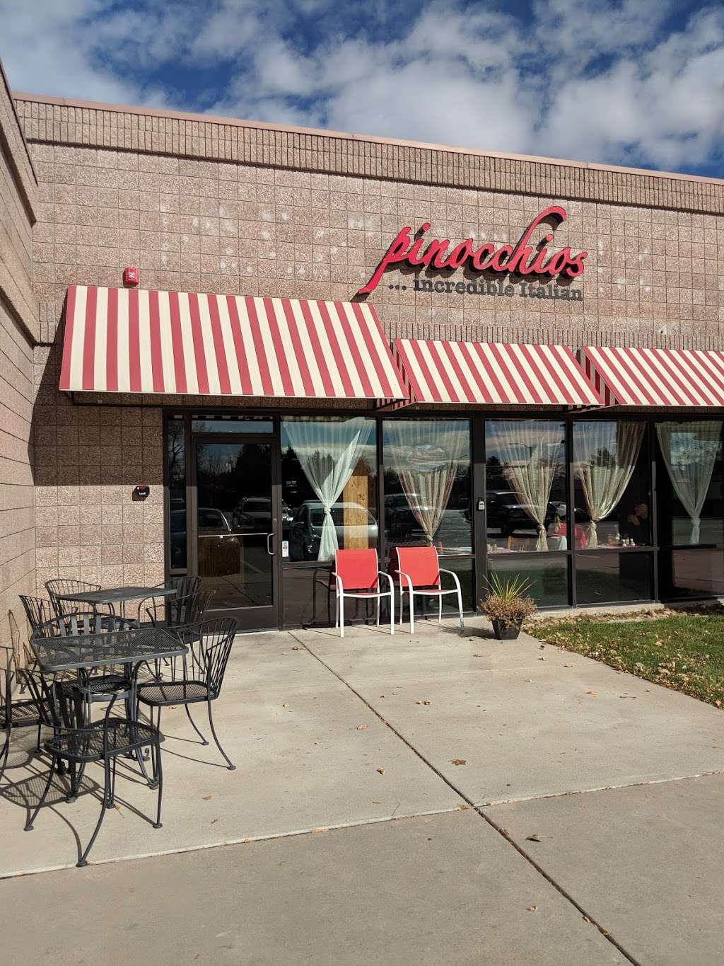 Pinocchios Incredible Italian | 1751 Hover St, Longmont, CO 80501, USA | Phone: (303) 834-9347