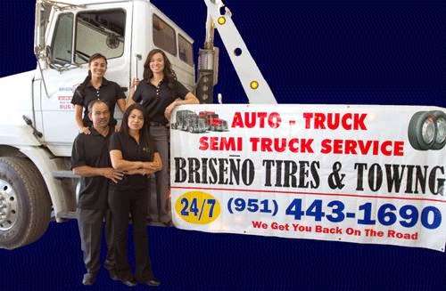 Briseno Tire & Towing | 25218 CA-74, Perris, CA 92570, USA | Phone: (951) 443-1690