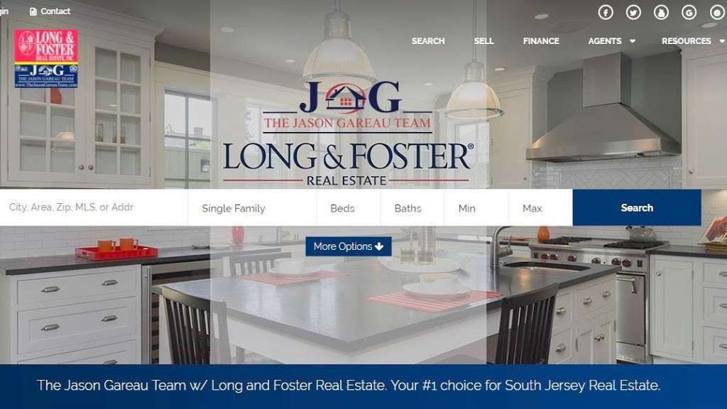 The Jason Gareau Team - Long & Foster Real Estate | 9 Tomlinson Mill Rd, Medford, NJ 08055, USA | Phone: (609) 795-7069