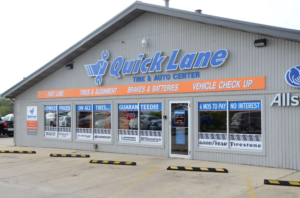 Quick Lane Tire and Auto Centers | 2690 E Church St, Sandwich, IL 60548, USA | Phone: (630) 925-7600