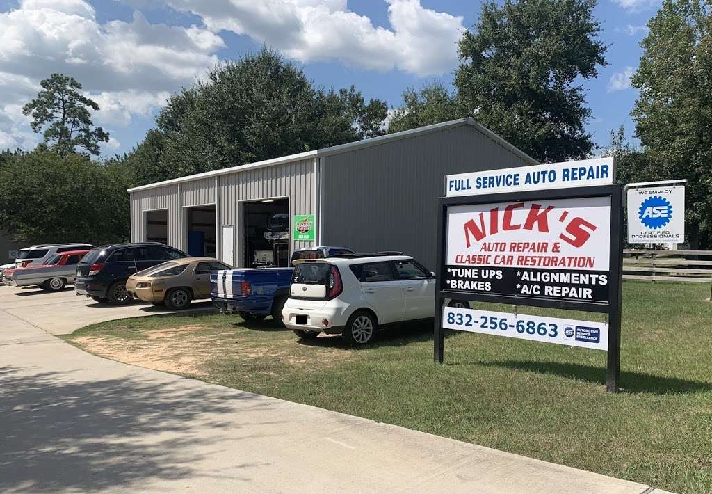 Nicks Auto Repair & Classic Car Restoration | 7755 Honea Egypt Rd, Montgomery, TX 77316, USA | Phone: (832) 256-6863