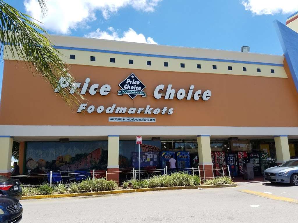 Price Choice Foodmarket #8 | 4500 NW 183rd St, Miami Gardens, FL 33055, USA | Phone: (305) 625-0074