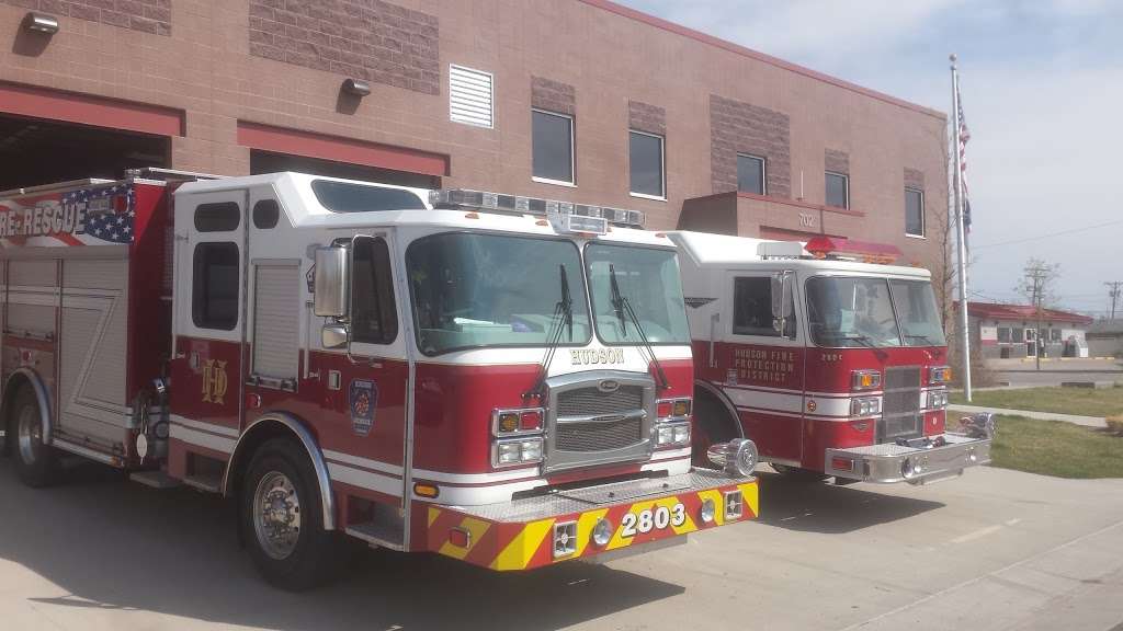 Hudson Fire Protection District Station 1 | 702 Cedar St, Hudson, CO 80642, USA | Phone: (303) 536-0161