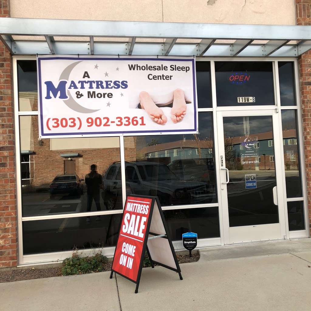 A Mattress and More, LLC | 119 W Bridge St Unit B, Brighton, CO 80601 | Phone: (303) 902-3361