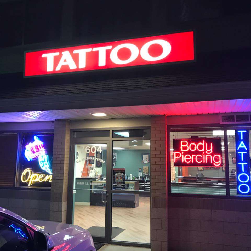 All American Tattoo | 7604 Gardner Park Dr, Gainesville, VA 20155, USA | Phone: (703) 743-2421