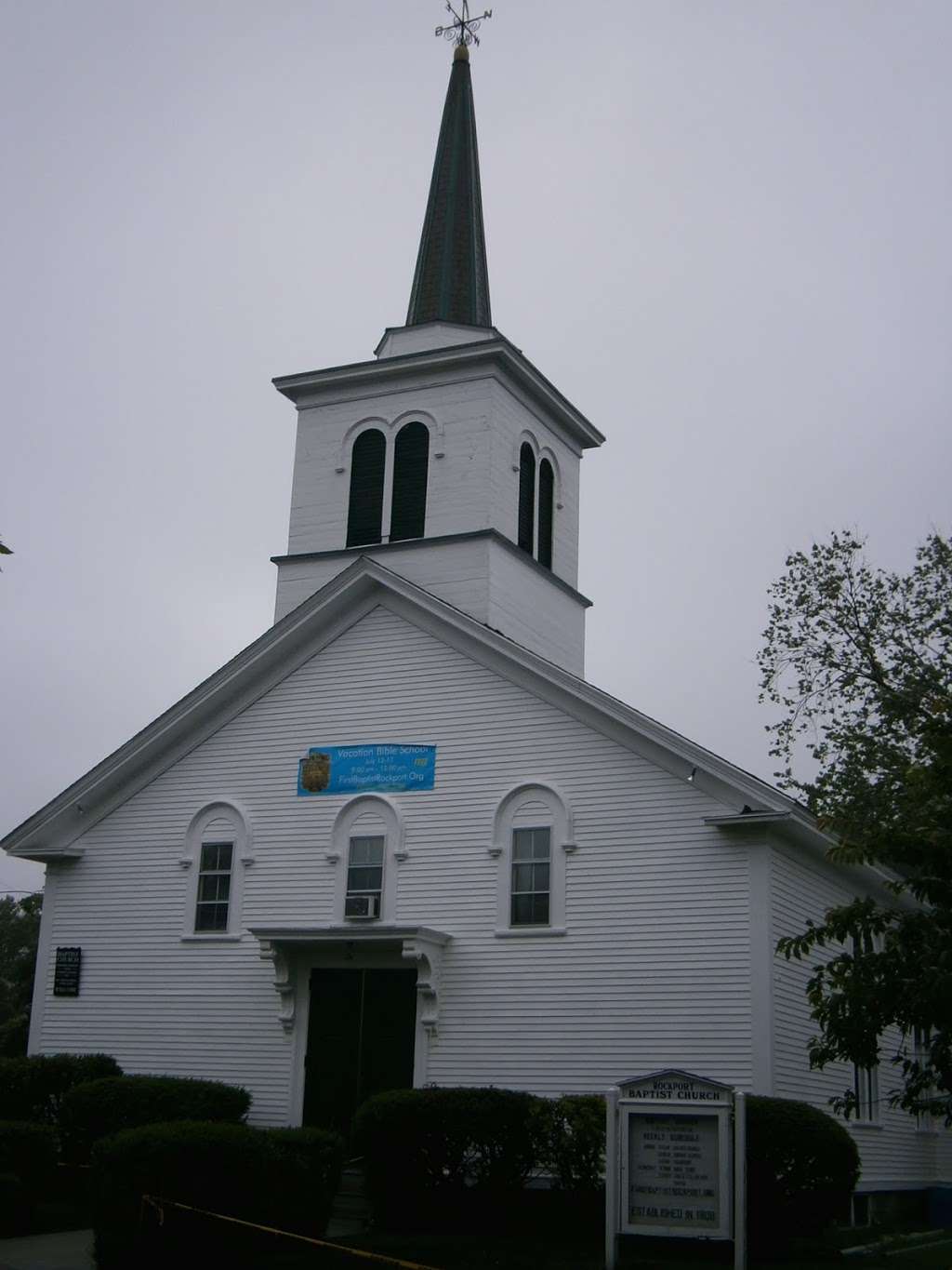 Baptist Church 1st of Rockport | 4 High St, Rockport, MA 01966 | Phone: (978) 546-6121