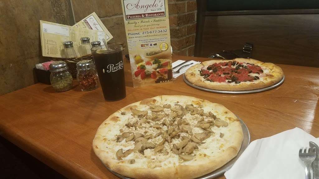 Angelos Pizza & Ristorante | 11036 Rennard St, Philadelphia, PA 19116, USA | Phone: (215) 677-3432