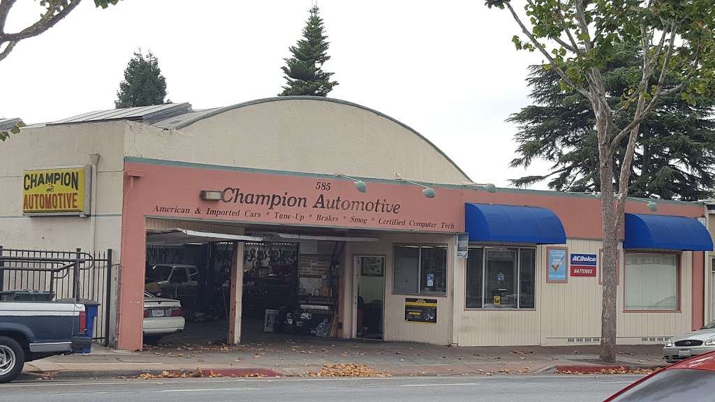 Champion Automotive | 585 MacArthur Blvd, San Leandro, CA 94577, USA | Phone: (510) 638-1226