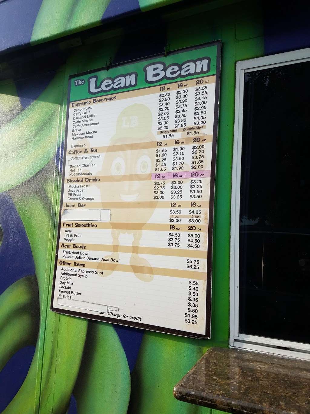 The Lean Bean | 9181 Mission Gorge Rd, Santee, CA 92071, USA | Phone: (619) 733-3339