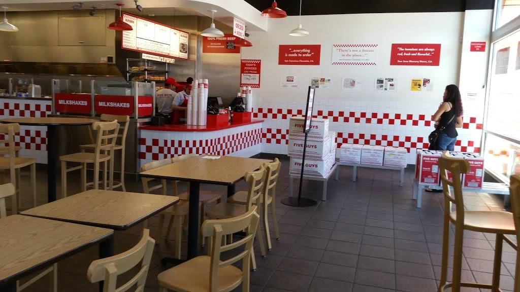 Five Guys | 5660 Cottle Rd, San Jose, CA 95123, USA | Phone: (408) 363-8200