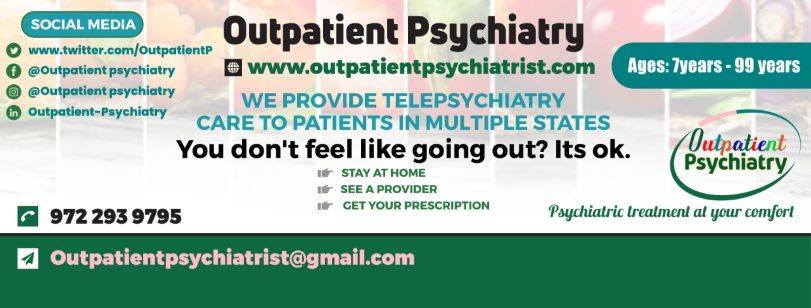 Outpatient Psychiatry | 1269 Longleaf Dr, Cedar Hill, TX 75104 | Phone: (972) 293-9795