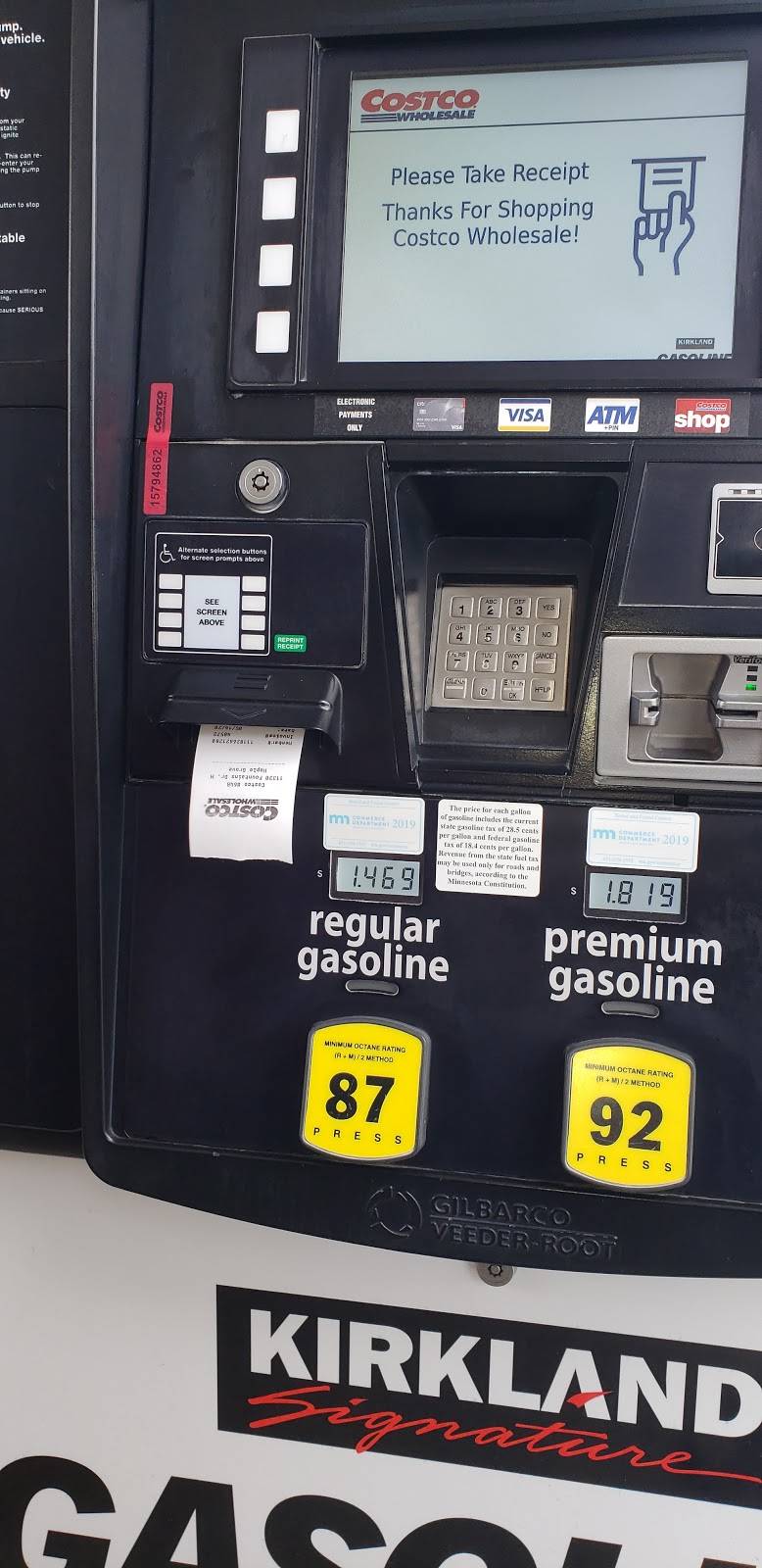 Costco Gasoline | 11330 Fountains Way, Maple Grove, MN 55369 | Phone: (763) 315-1869