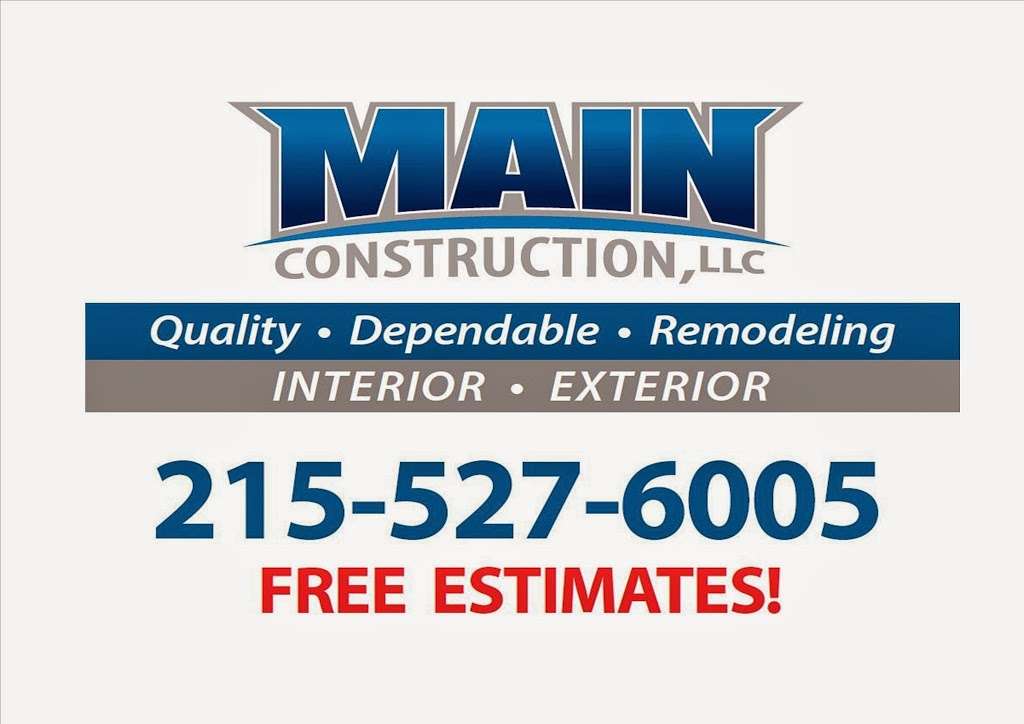 Main Construction, LLC | 1037 Pinegrove Ave, Lansdale, PA 19446, USA | Phone: (215) 527-6005