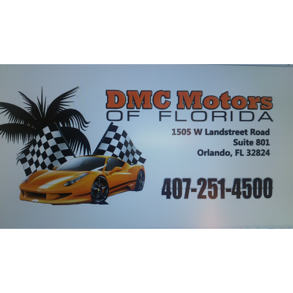 D M C Motors of Florida Llc | 1505 W Landstreet Rd #801, Orlando, FL 32824, USA | Phone: (407) 251-4500