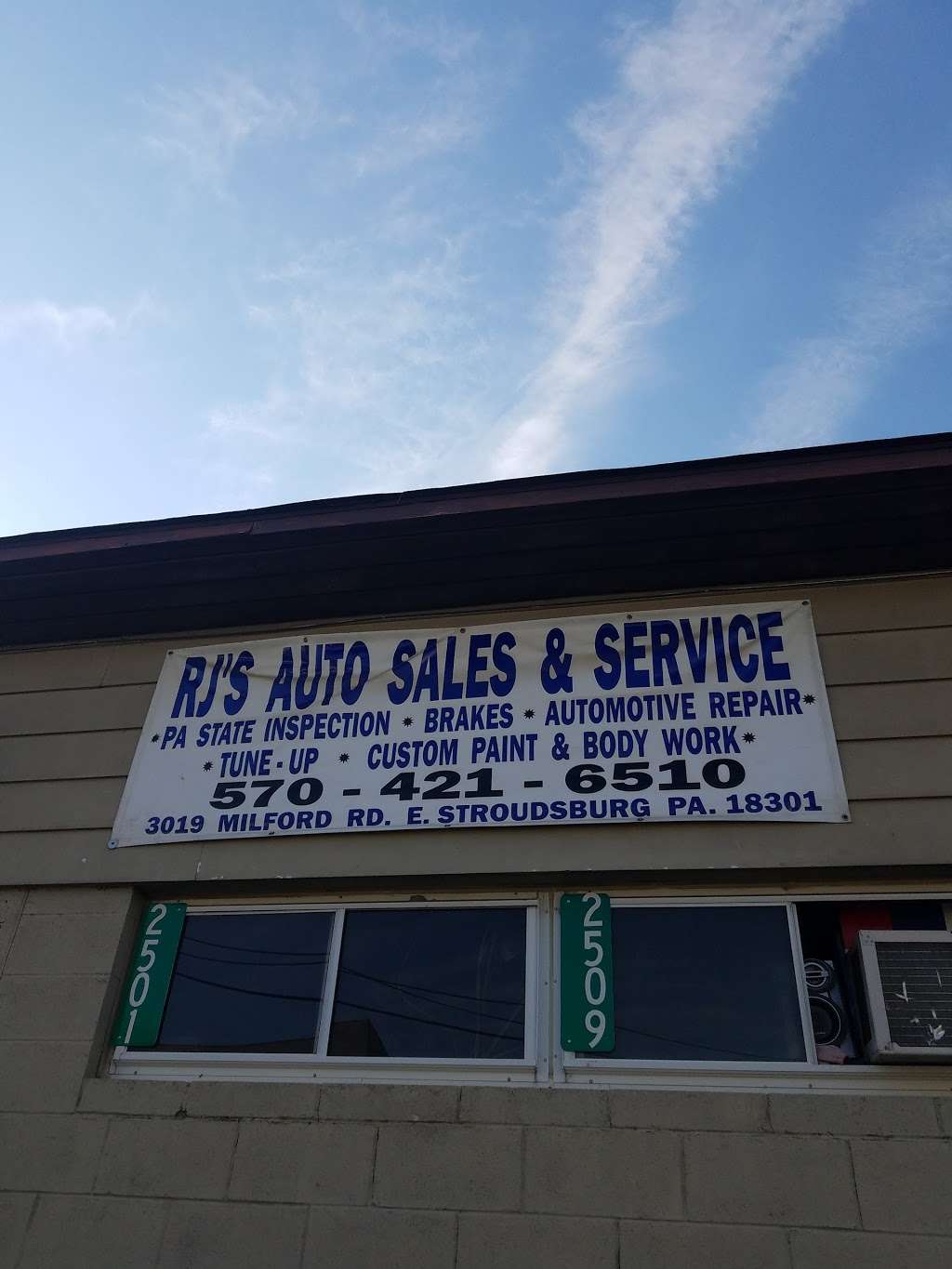 R Js Auto Sales & Service Inc | 2509 Milford Rd, East Stroudsburg, PA 18301, USA | Phone: (570) 421-6510