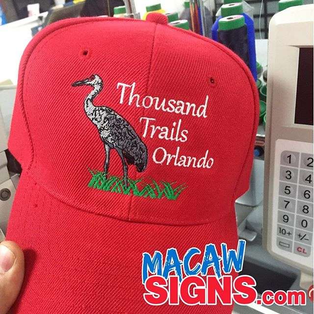 Macaw Signs & Embroidery | 1529 Sunrise Plaza Dr #4, Clermont, FL 34714, USA | Phone: (352) 432-3962