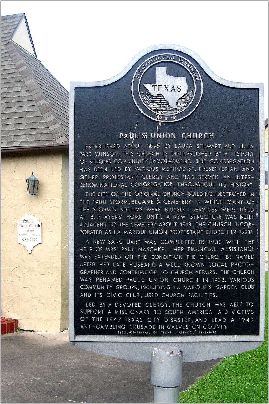 Pauls Union Church | La Marque, TX 77568, USA