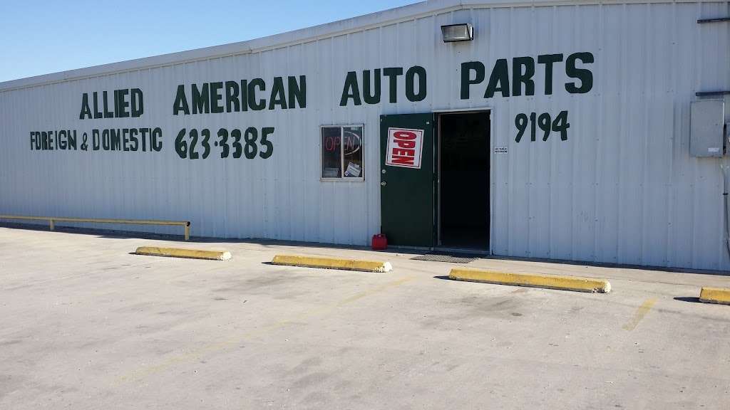 Allied American Auto Parts | 9194 New Laredo Hwy, San Antonio, TX 78211, USA | Phone: (210) 623-3385