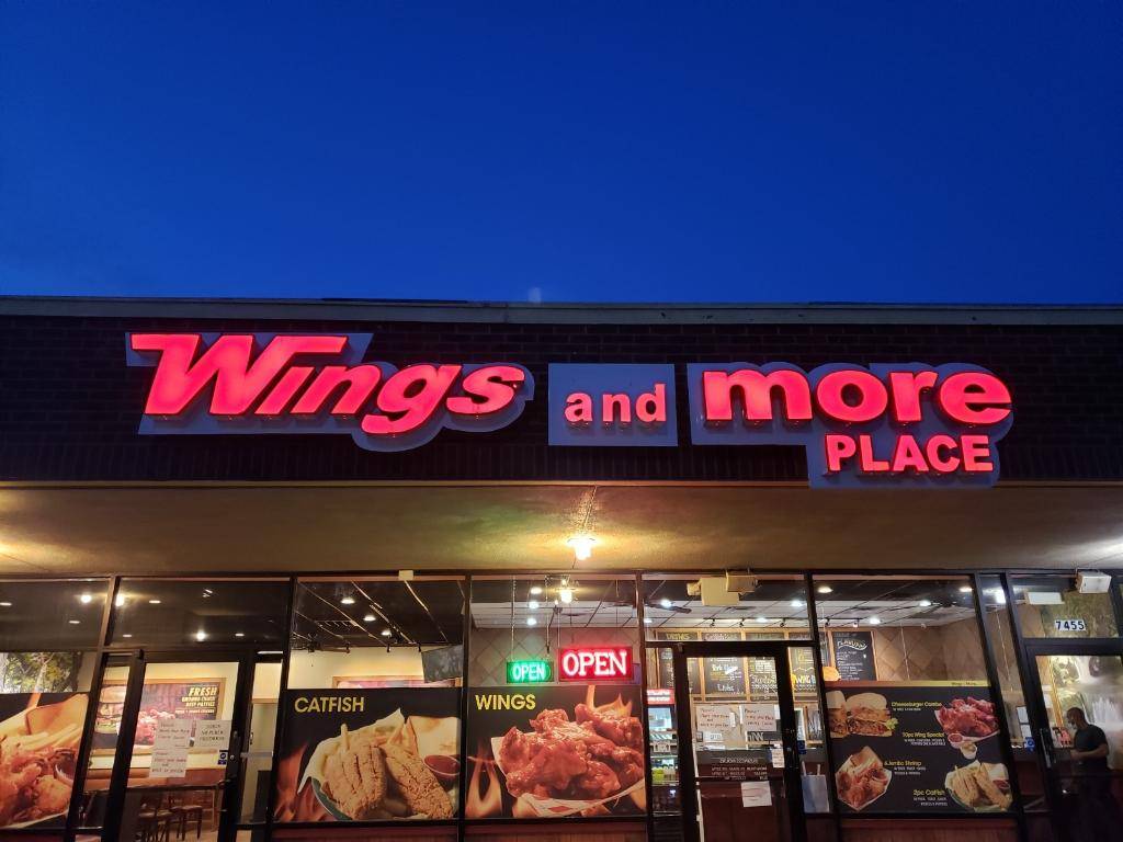 Wings and More Place | 7455 S Westmoreland Rd, Dallas, TX 75237, USA | Phone: (972) 283-0404