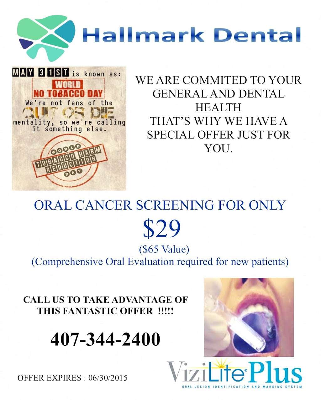 Hallmark Dental | 1014 Buenaventura Blvd, Kissimmee, FL 34743, USA | Phone: (407) 344-2400