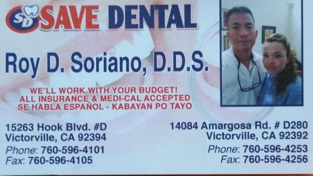 Save Dental | 14084 Amargosa Rd #270, Victorville, CA 92392, USA | Phone: (760) 596-4253