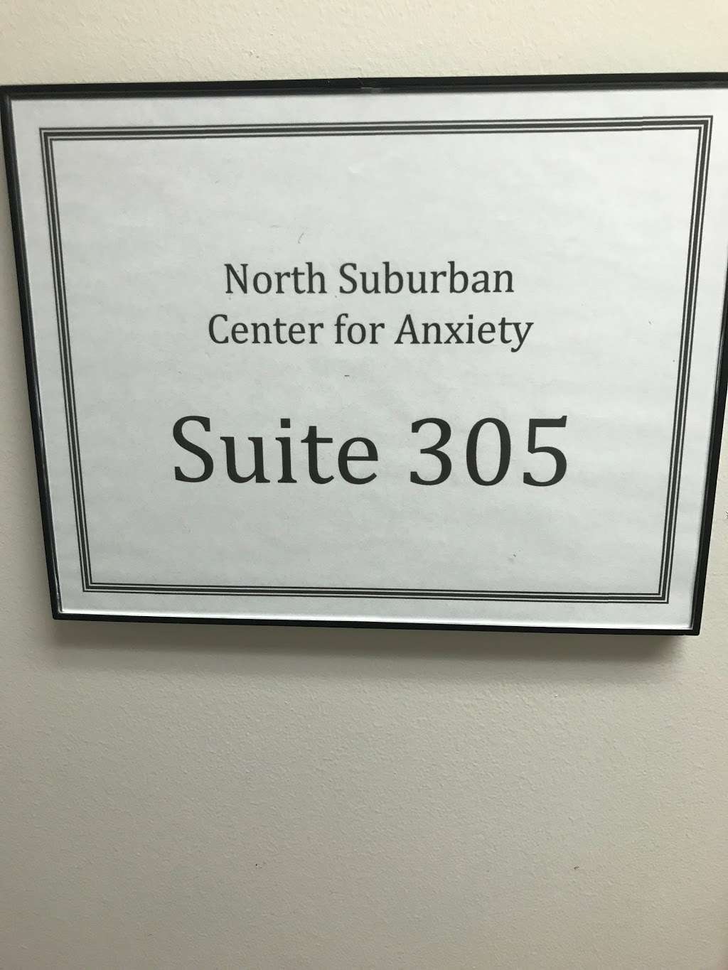 North Suburban Center for Anxiety | 1500 Skokie Blvd ste 305, Northbrook, IL 60062, USA | Phone: (224) 326-0068