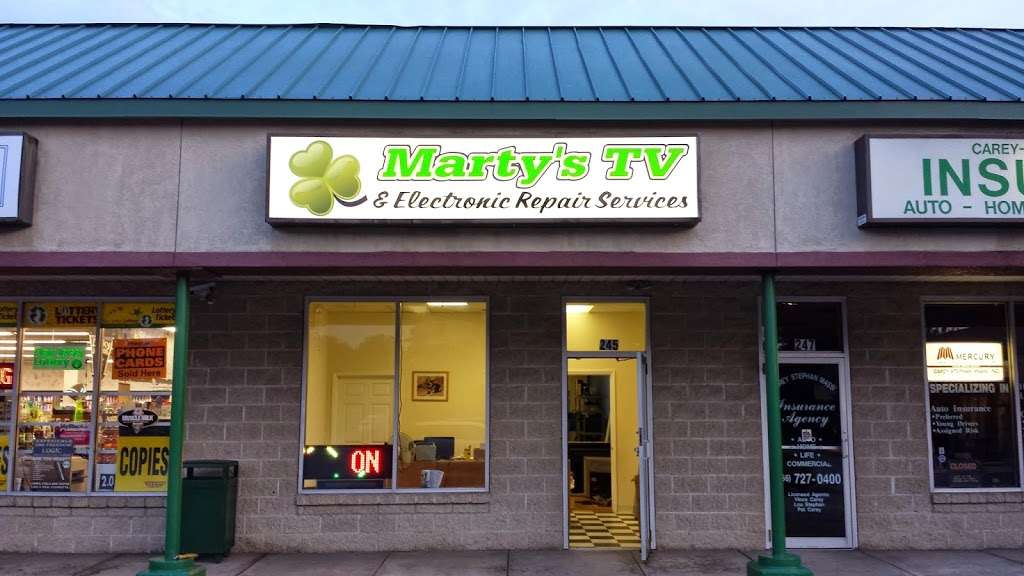 Martys TV Service and Electronics Repairs | 245 Masonville Road, Mt Laurel, NJ 08054, USA | Phone: (609) 267-9292