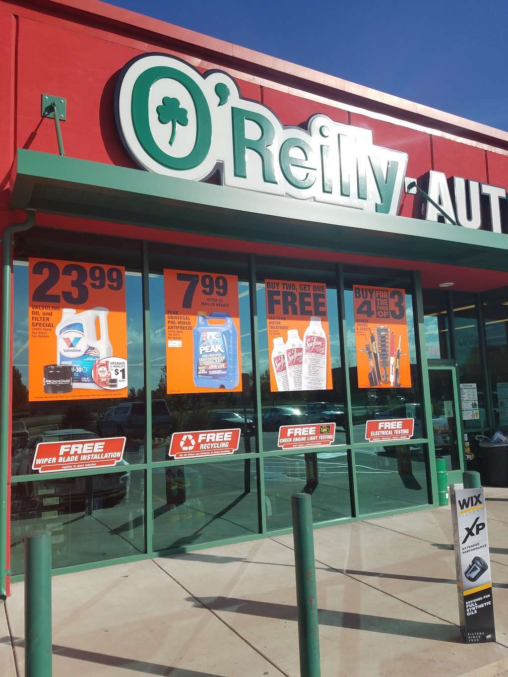 OReilly Auto Parts | 100 S Harrison Ave, Fort Lupton, CO 80621, USA | Phone: (303) 857-2154