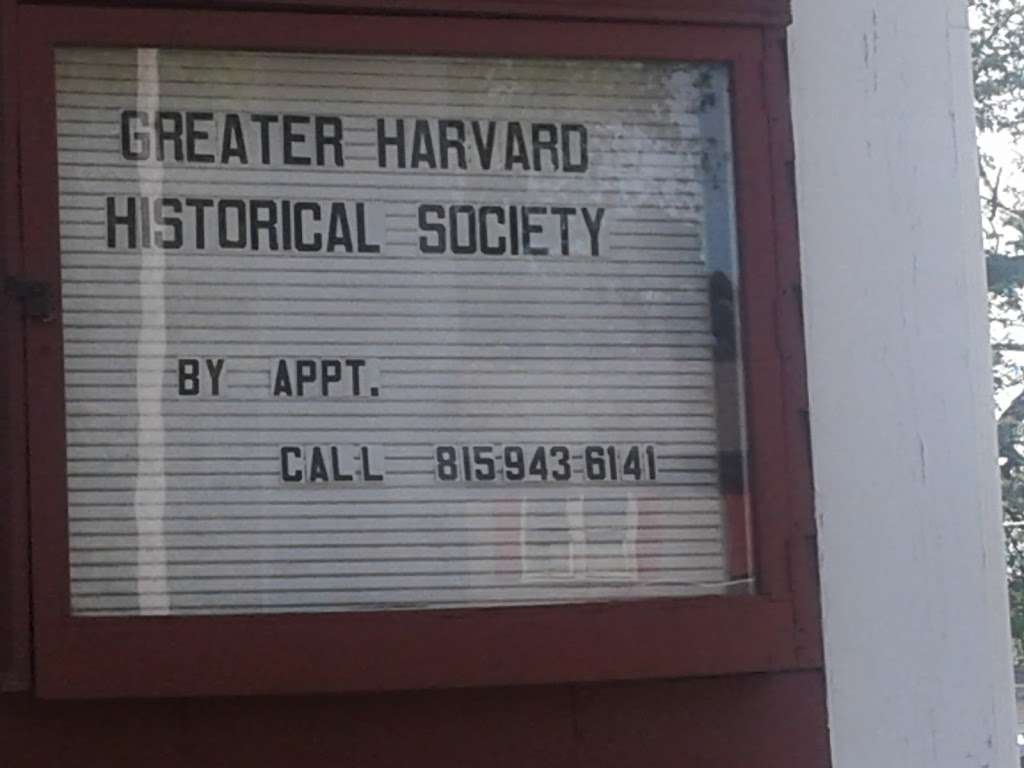 Greater Harvard Area Historical | 308 N Hart Blvd, Harvard, IL 60033, USA | Phone: (815) 943-6141