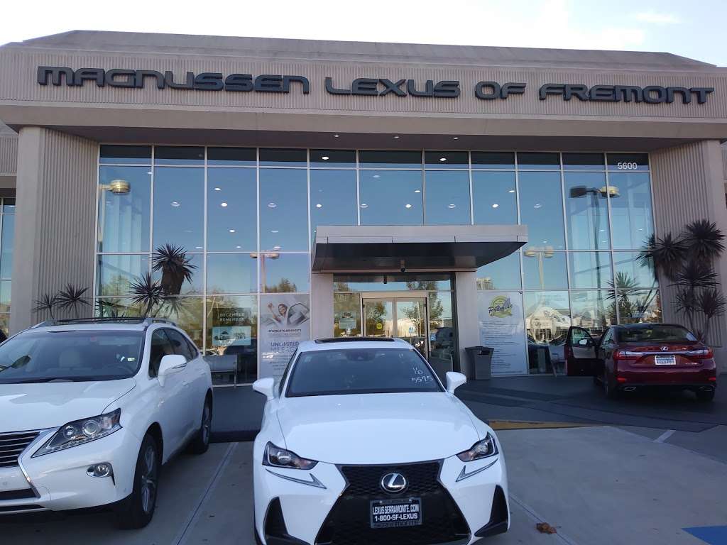 Magnussen Lexus of Fremont | 5600 Cushing Pkwy, Fremont, CA 94538 | Phone: (510) 657-6600