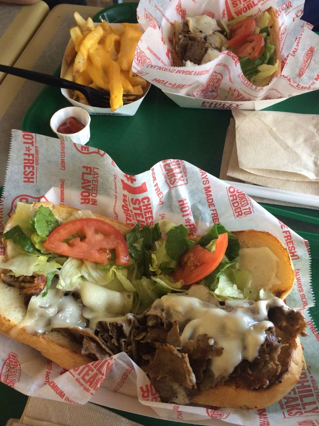 Charleys Philly Steaks | 4976 Premium Outlets Way Ste 426, Chandler, AZ 85226, USA | Phone: (480) 639-1924